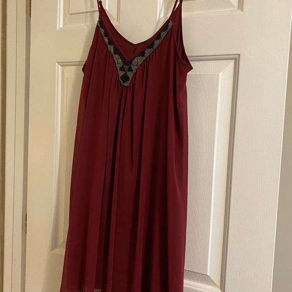 Little red dress - flowy - Picture 9 of 10